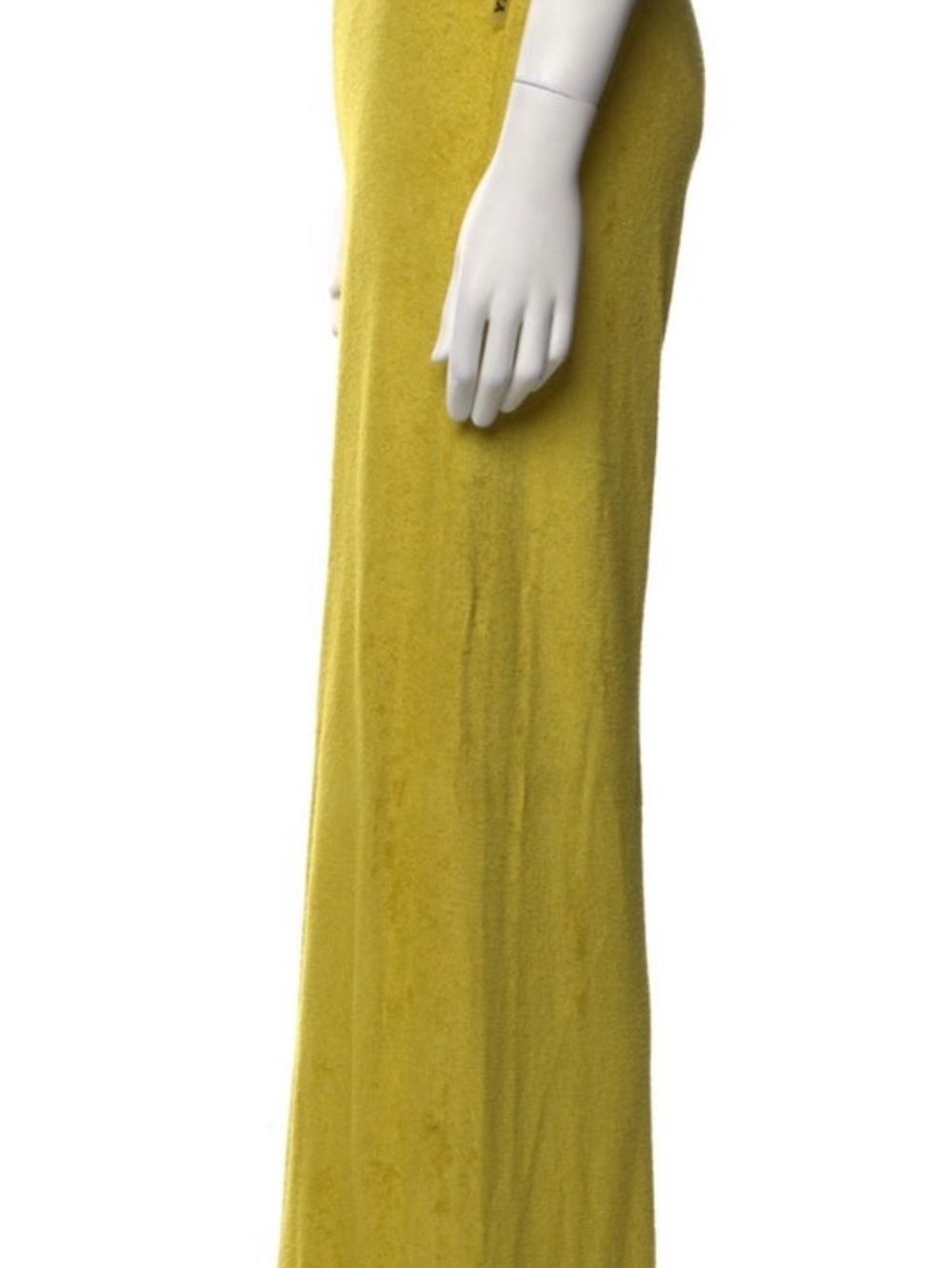 Simon Miller Wide-Leg Velvet Pants in Chartreuse - Picture 2 of 3